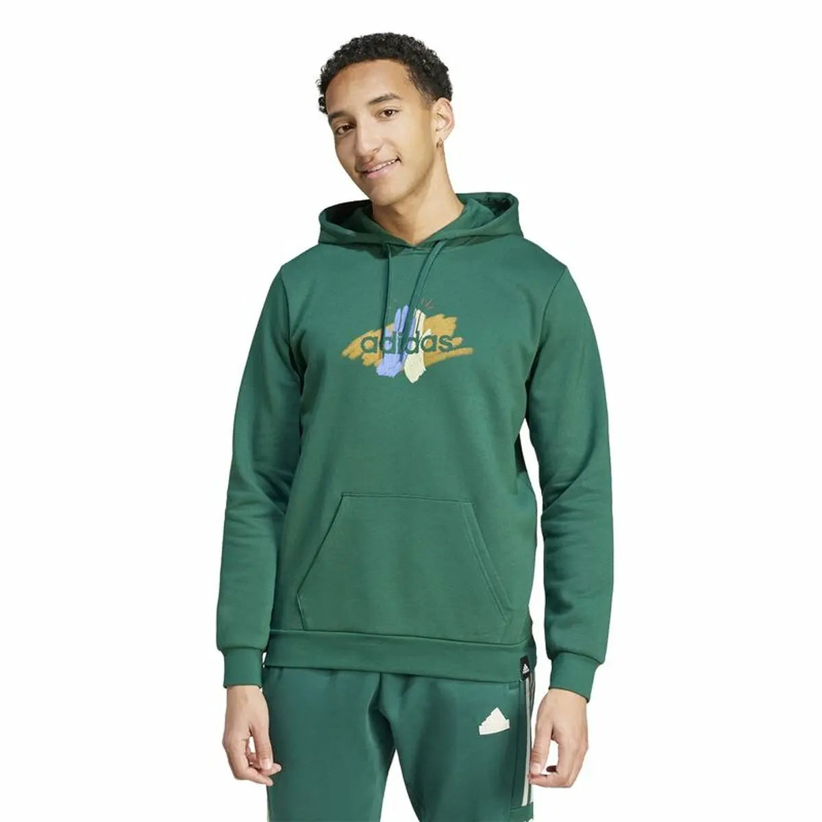 Men’s Hoodie Adidas Codes Graphic Green Adidas
