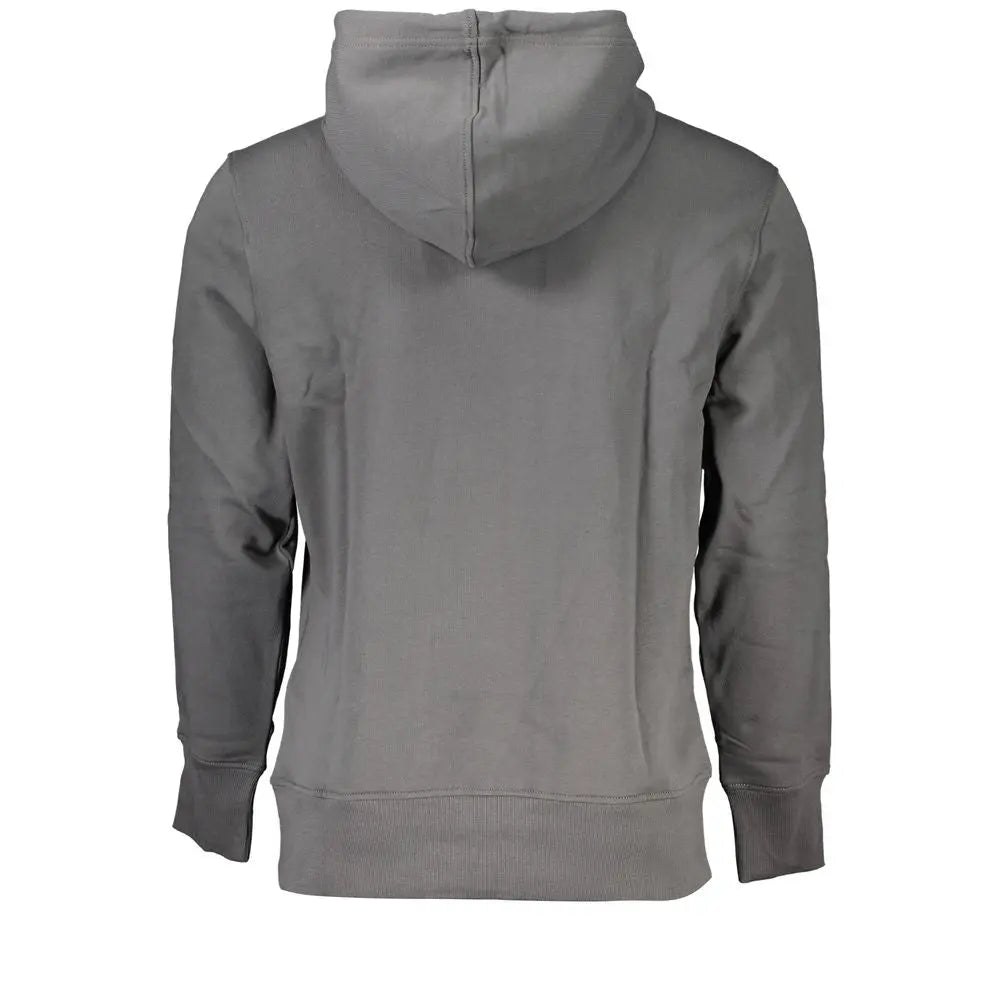 Calvin Klein Elegantes graues Sweatshirt mit Kapuze Calvin Klein