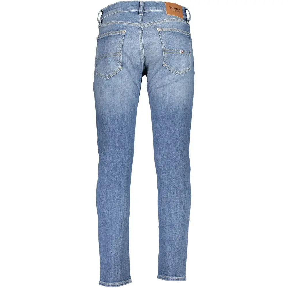 Tommy Hilfiger Blaue Baumwolle Männer Jeans Tommy Hilfiger