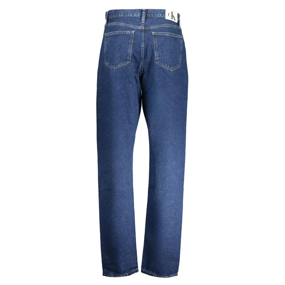 Calvin Klein Blaue Baumwoll-Jeans aus Denim Calvin Klein