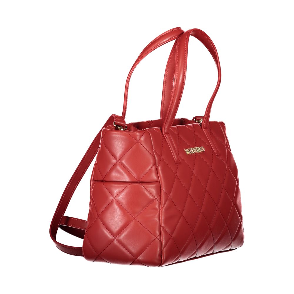 Mario Valentino Rote Polyethylen-Handtasche