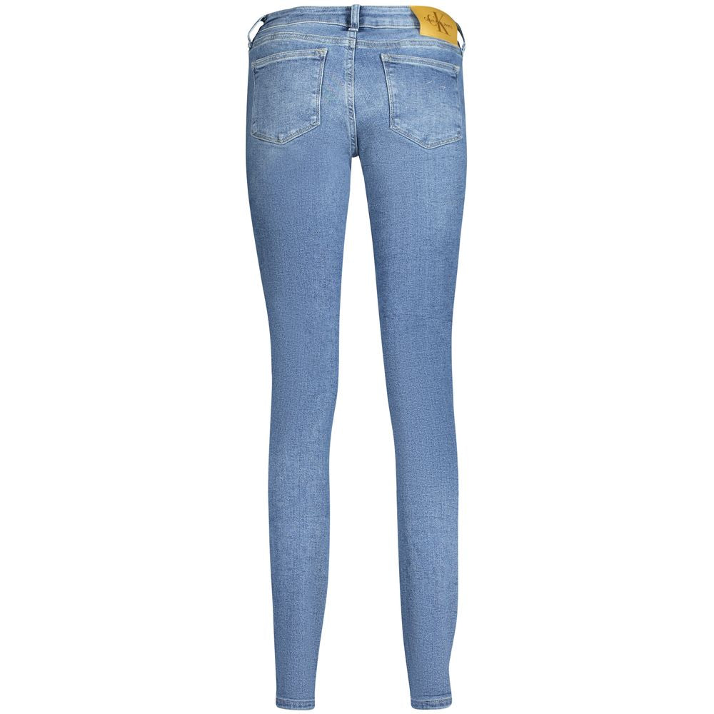 Calvin Klein Blaue Baumwoll-Jeans aus Denim