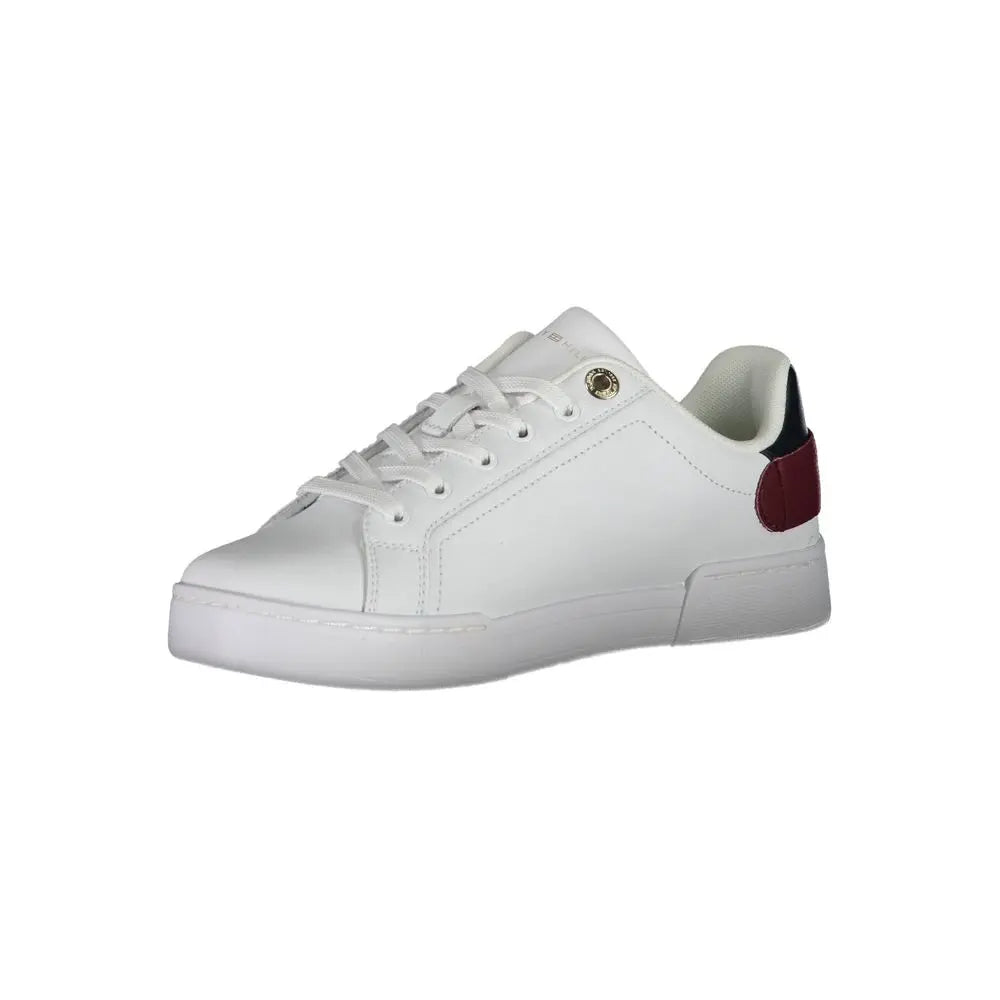 Tommy Hilfiger Weißes Polyethylen Damen Sneaker Tommy Hilfiger