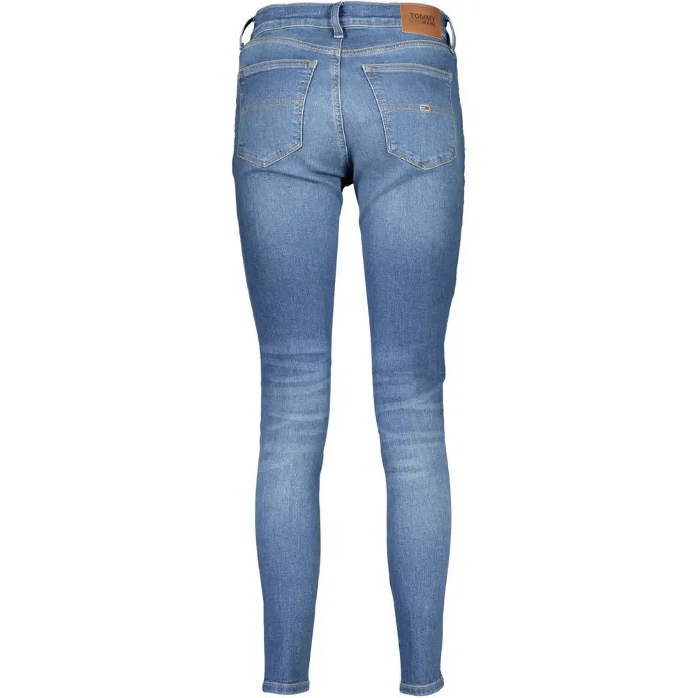 Tommy Hilfiger Blaue Baumwolle Frauen Skinny Jean Tommy Hilfiger