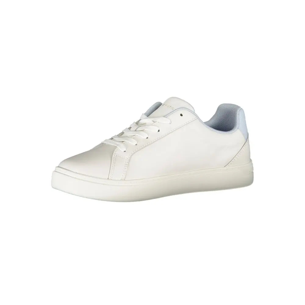 Tommy Hilfiger Sneaker aus weißem Polyester Tommy Hilfiger