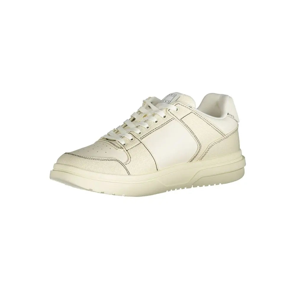 Tommy Hilfiger Sneaker aus weißem Polyester Tommy Hilfiger