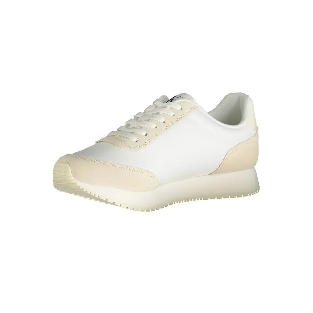 Calvin Klein Beige Polyester Sneaker Calvin Klein