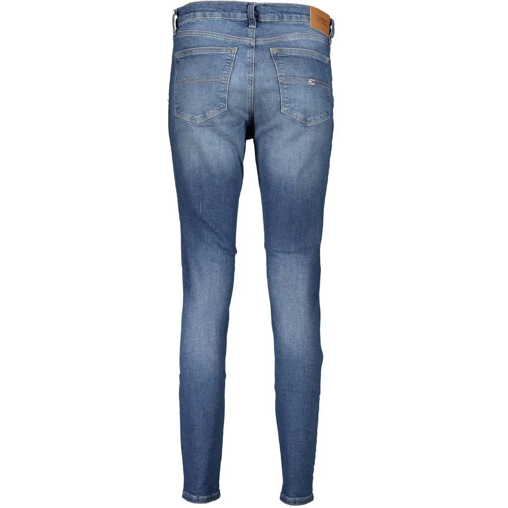Tommy Hilfiger Blaue Baumwolle Frauen Skinny Jean Tommy Hilfiger