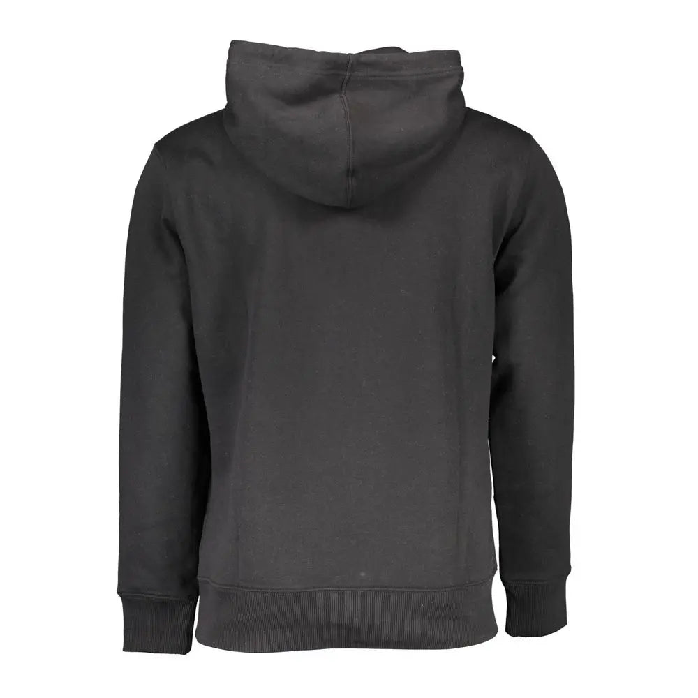 Calvin Klein Baumwoll-Sweatshirt in Schwarz Calvin Klein