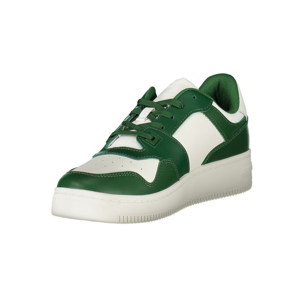 Tommy Hilfiger Grüner Polyester-Sneaker