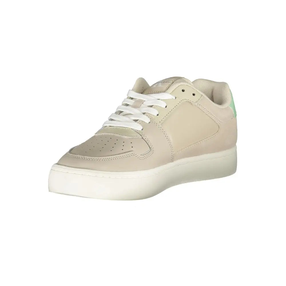 Calvin Klein Beige Polyester Sneaker Calvin Klein