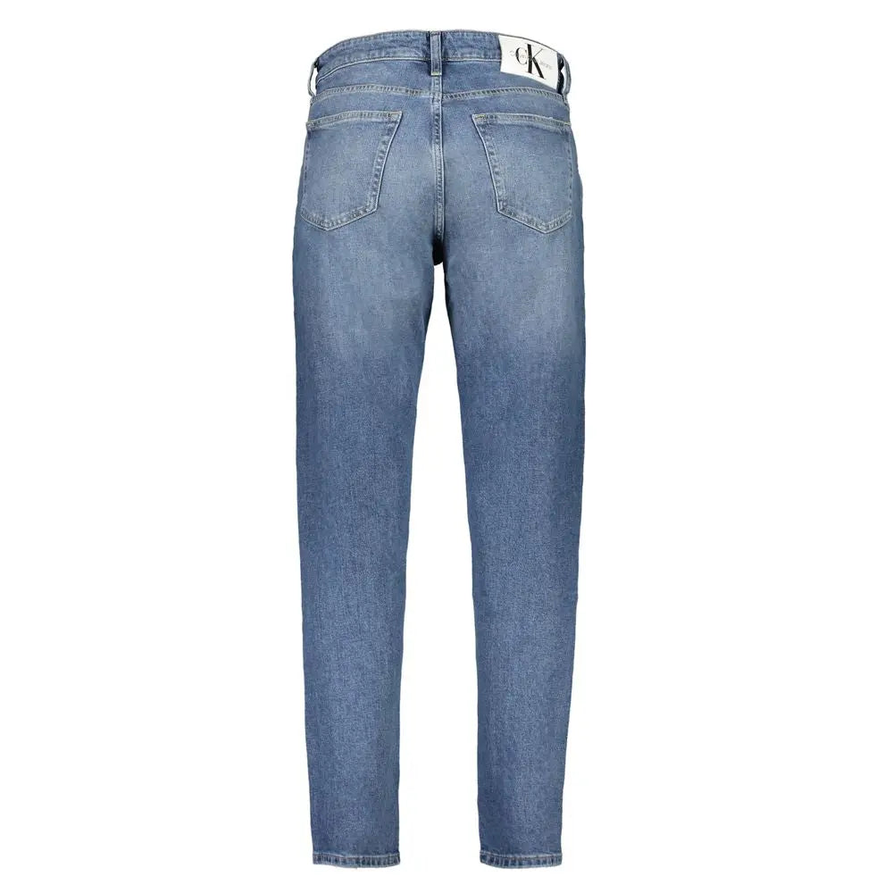 Calvin Klein Blaue Baumwolle Männer Jeans Calvin Klein