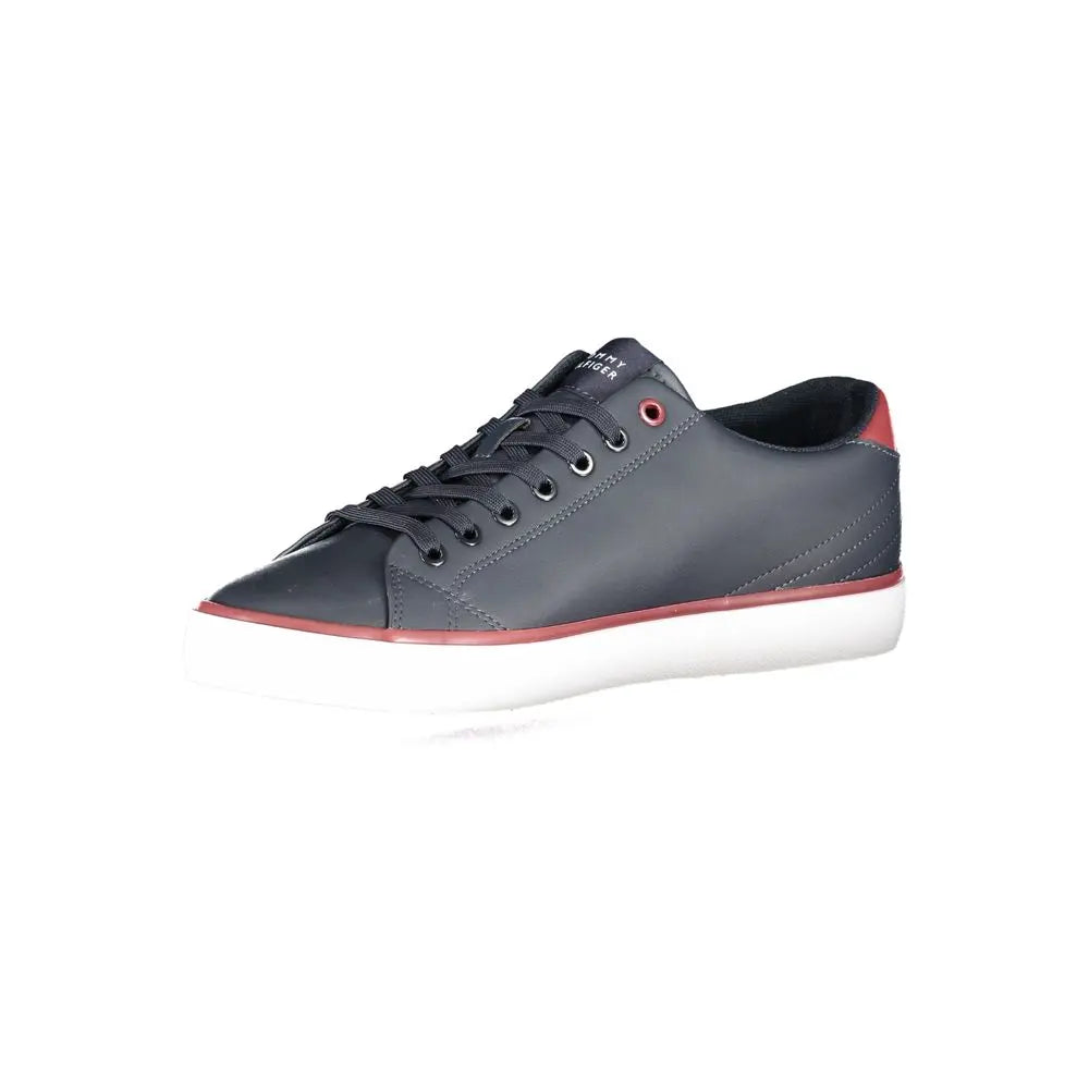 Tommy Hilfiger Blauer Polyester Sneaker Tommy Hilfiger
