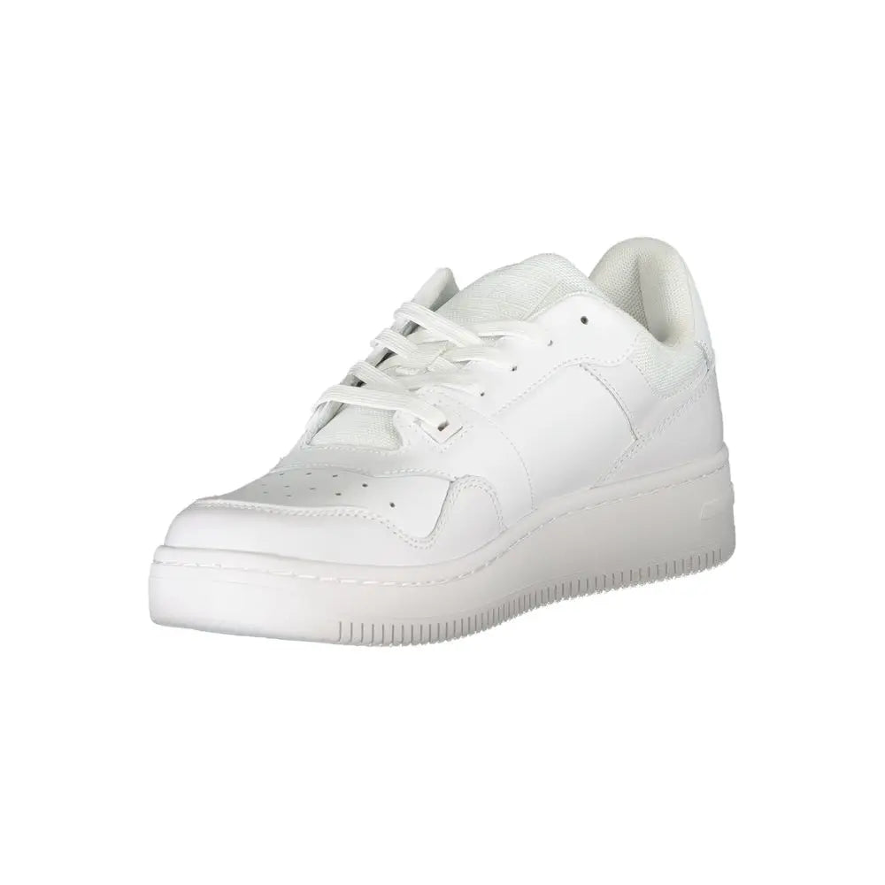Tommy Hilfiger Weißes Leder Herren Sneaker Tommy Hilfiger