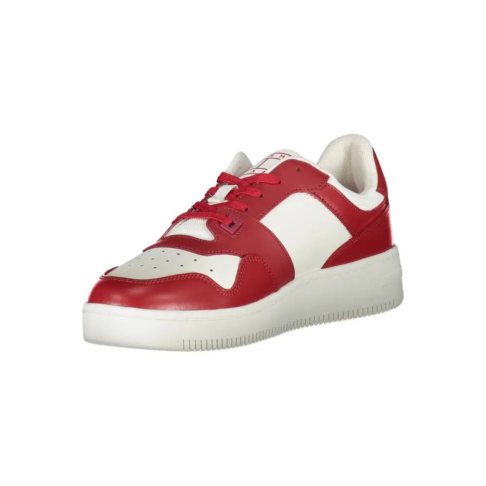 Tommy Hilfiger Rosa Leder Herren Sneaker Tommy Hilfiger