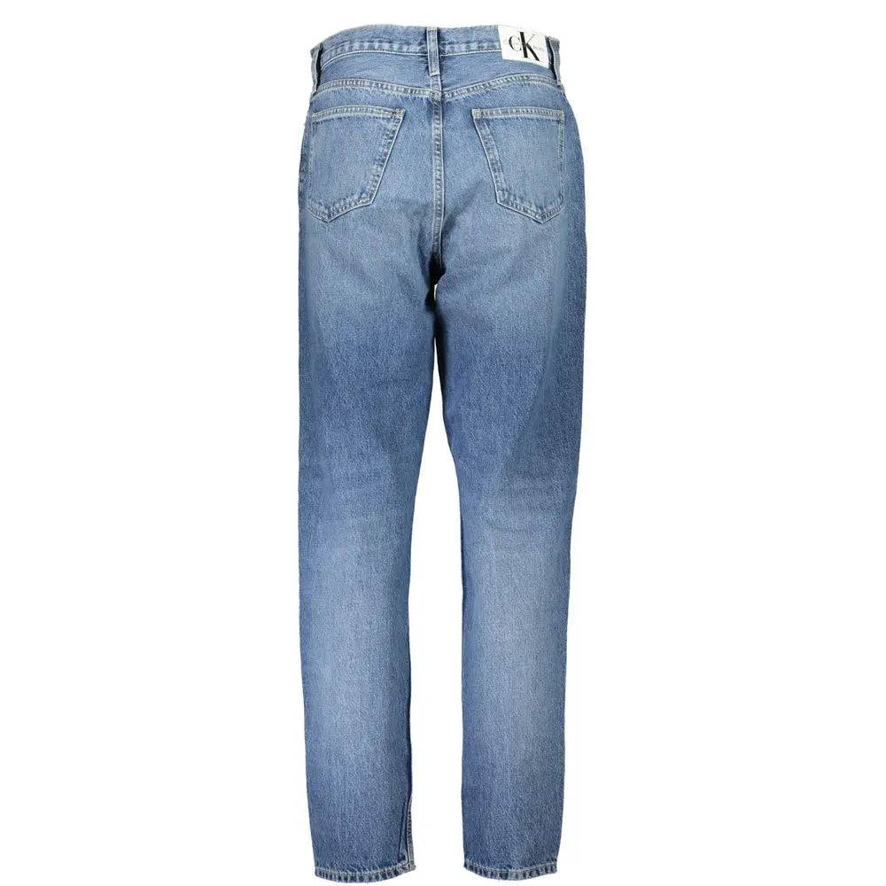 Calvin Klein Blaue Baumwolljeans Calvin Klein