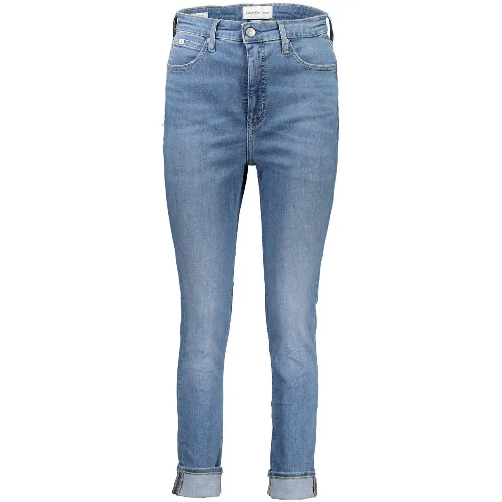Calvin Klein Baumwoll-Jeans aus blauem Denim Calvin Klein