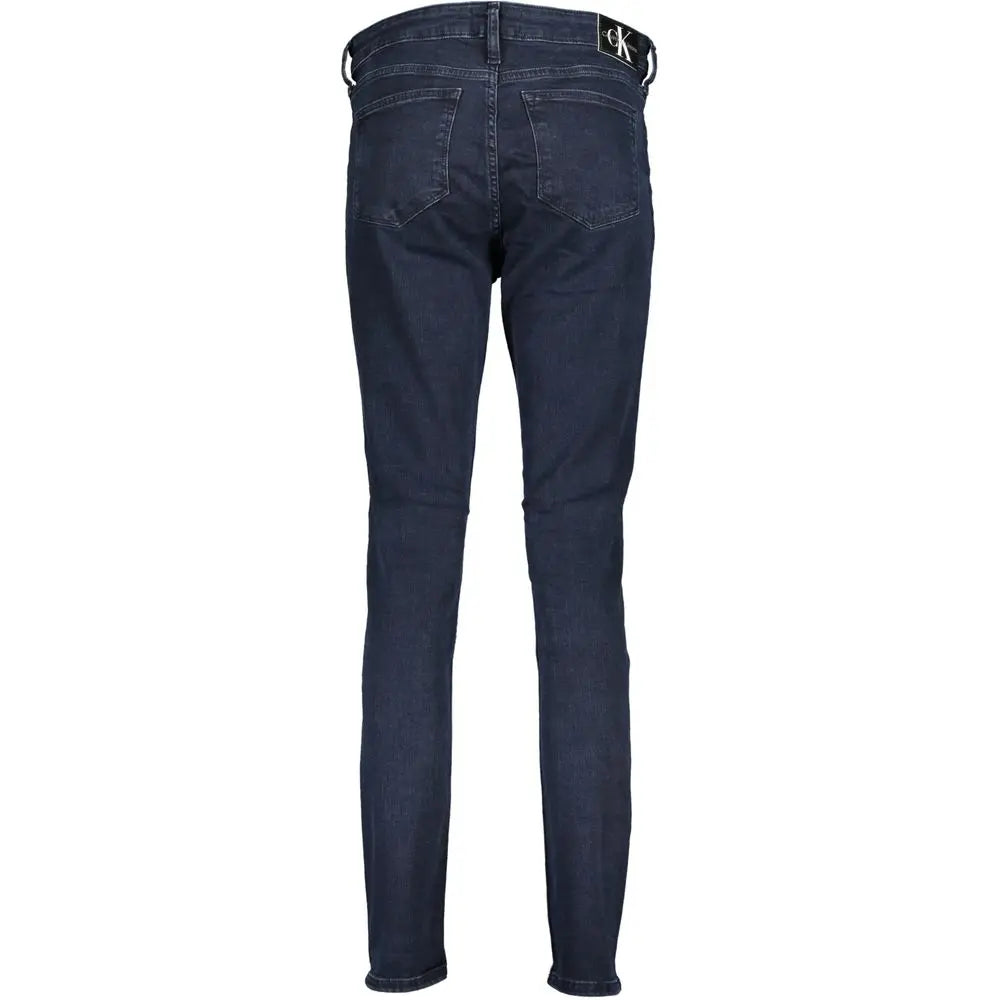 Calvin Klein Blaue Baumwoll-Jeans Calvin Klein