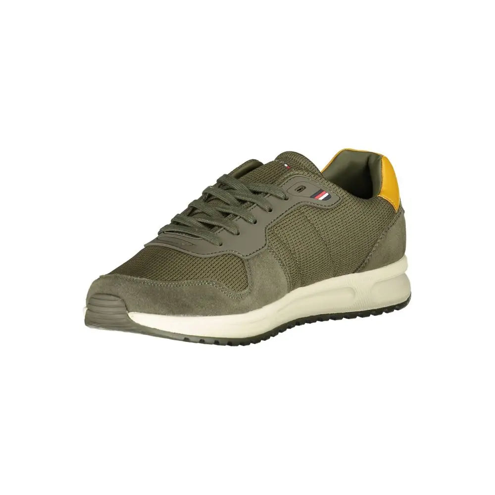 Tommy Hilfiger Grüner Polyester Sneaker Tommy Hilfiger