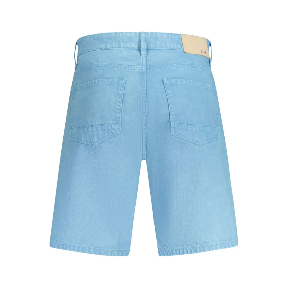Hugo Boss Blaue Baumwollshorts