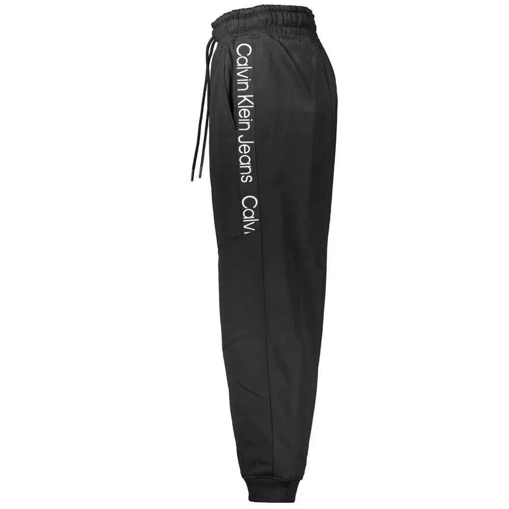 Calvin Klein Schwarze Polyester-Hose Calvin Klein