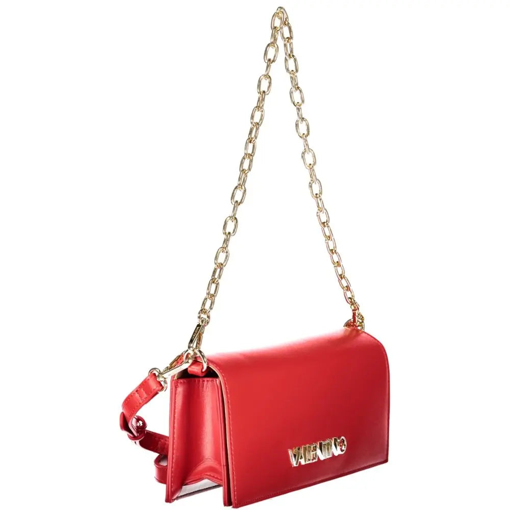 Mario Valentino Rote Polyethylen-Handtasche Mario Valentino