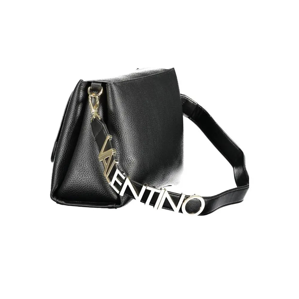 Mario Valentino Handtasche aus schwarzem Polyethylen Mario Valentino
