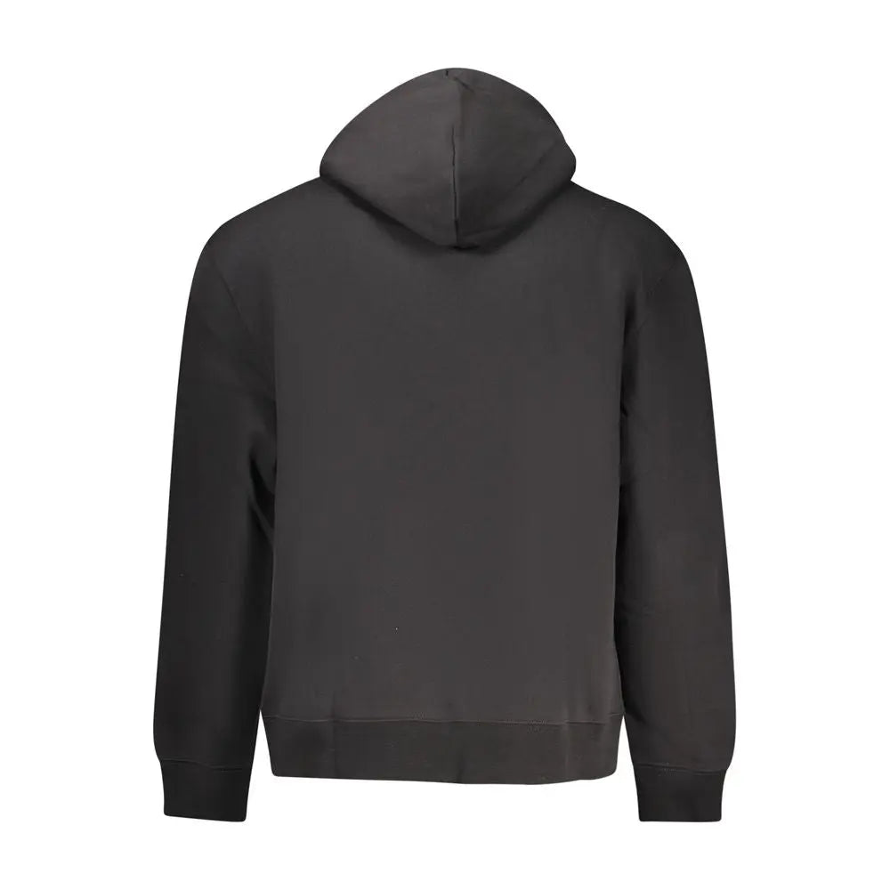 Calvin Klein Baumwoll-Sweatshirt in Schwarz Calvin Klein