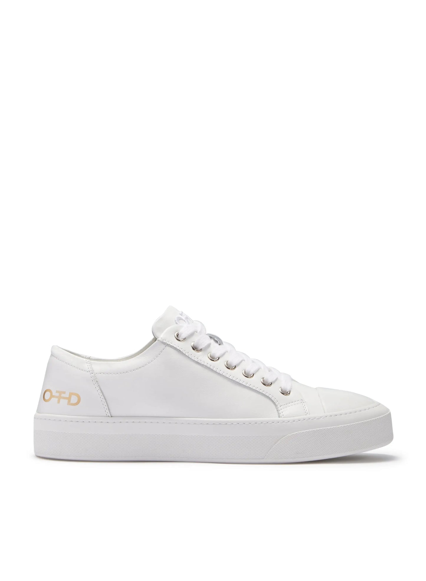 Leather Low-Top Sneaker (White) OTD – ON THIS DAY