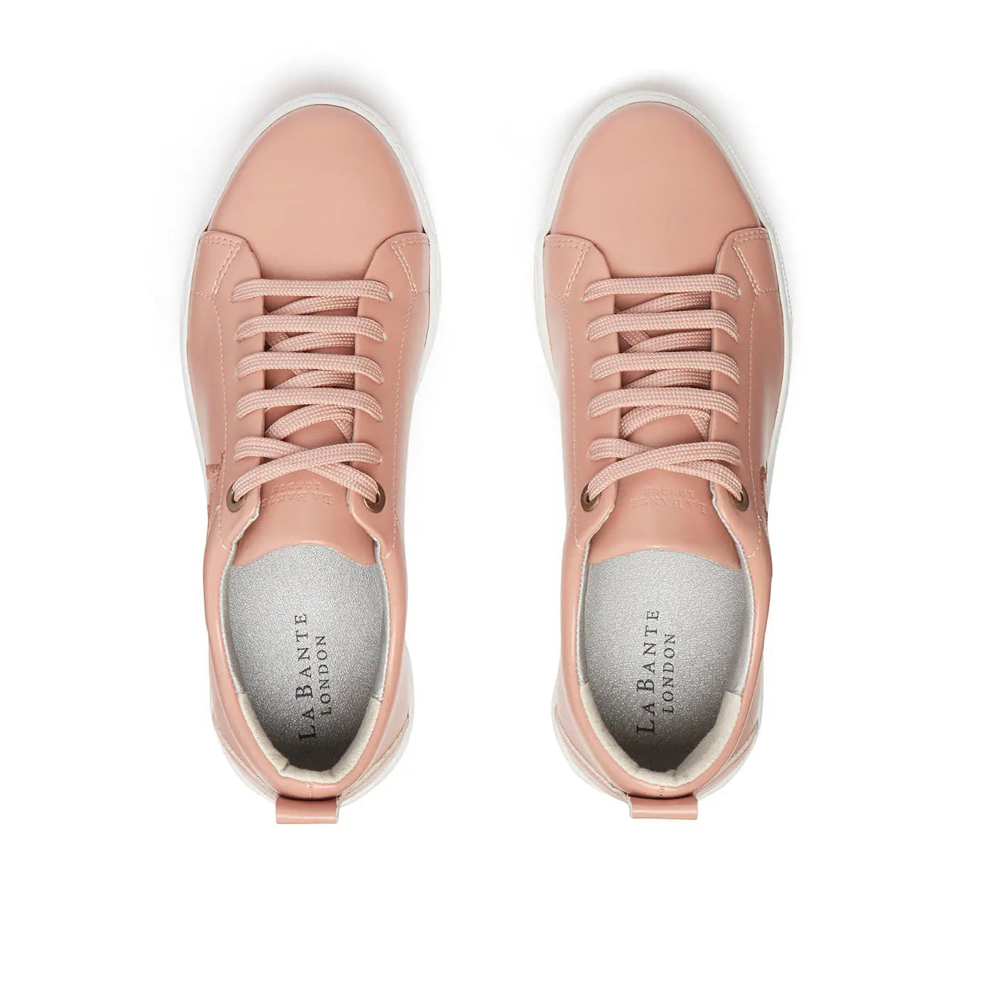 LB Nude Apple Leather aSneakers for Women-2