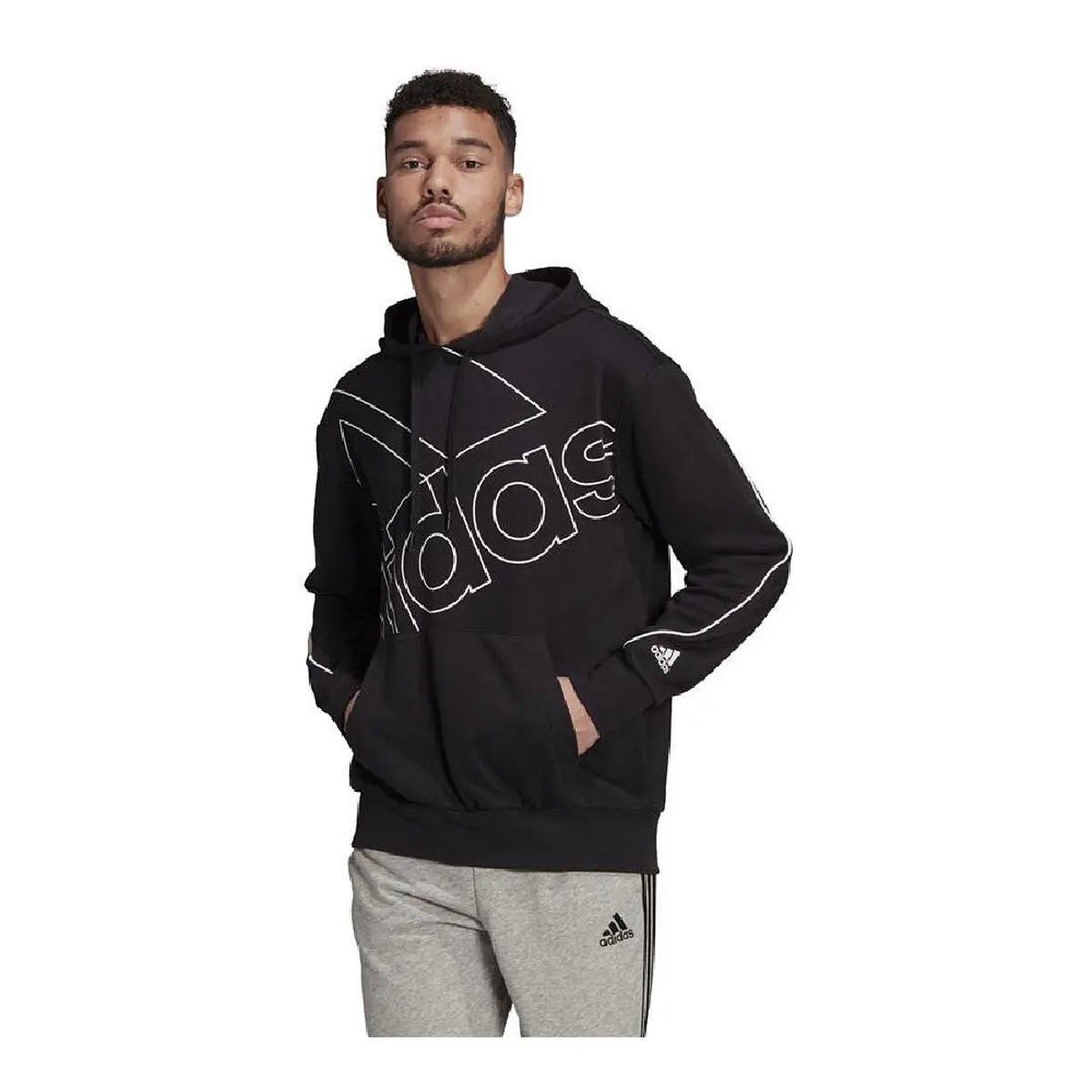 Men’s Hoodie Adidas Giant Black Adidas