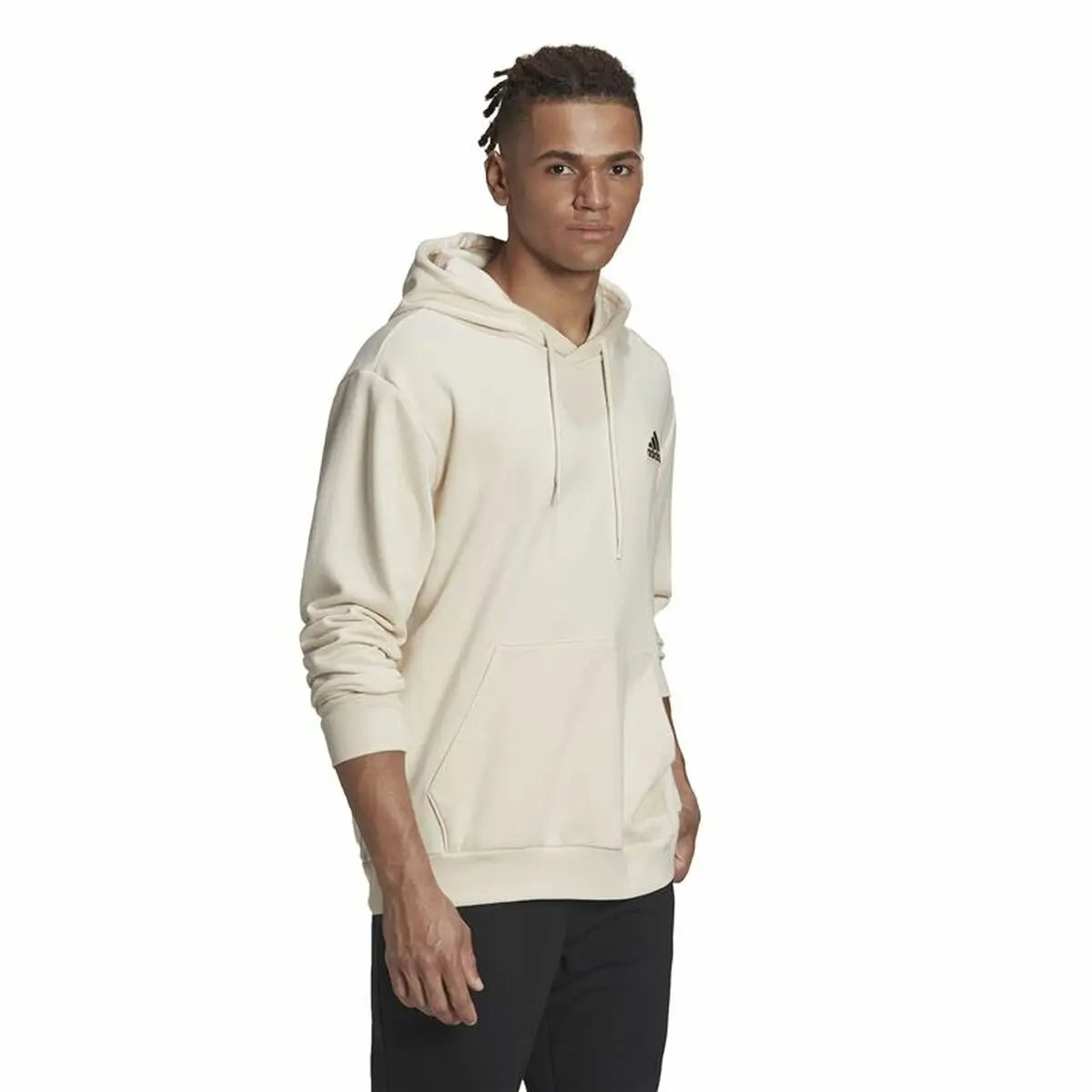 Men’s Hoodie Adidas Essentials Feelcomfy Beige Adidas