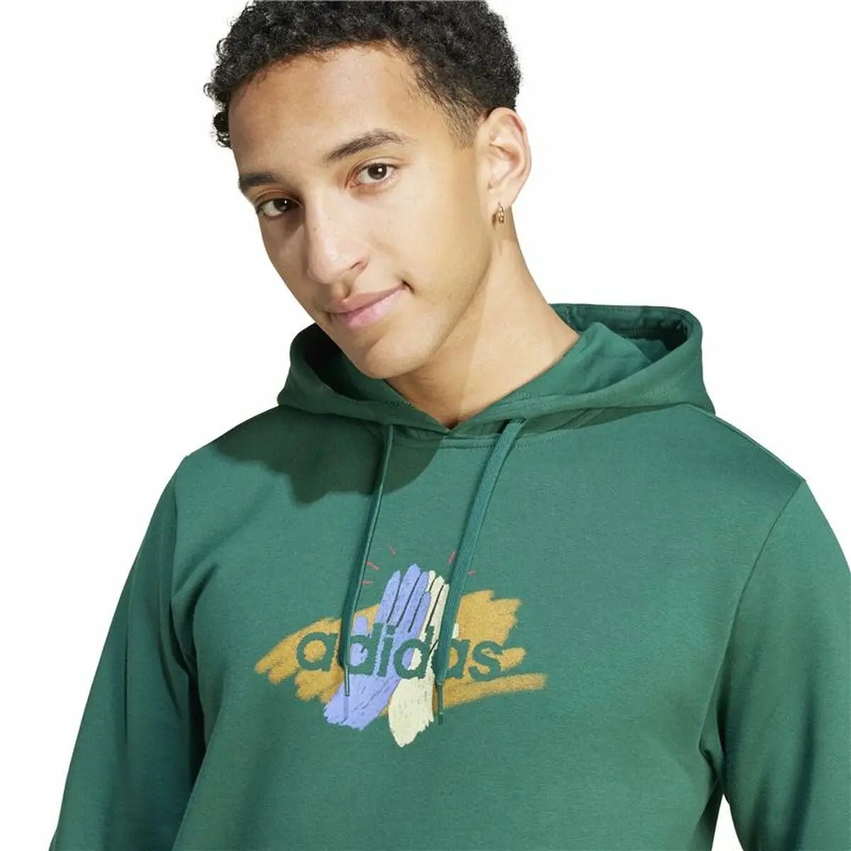 Men’s Hoodie Adidas Codes Graphic Green Adidas