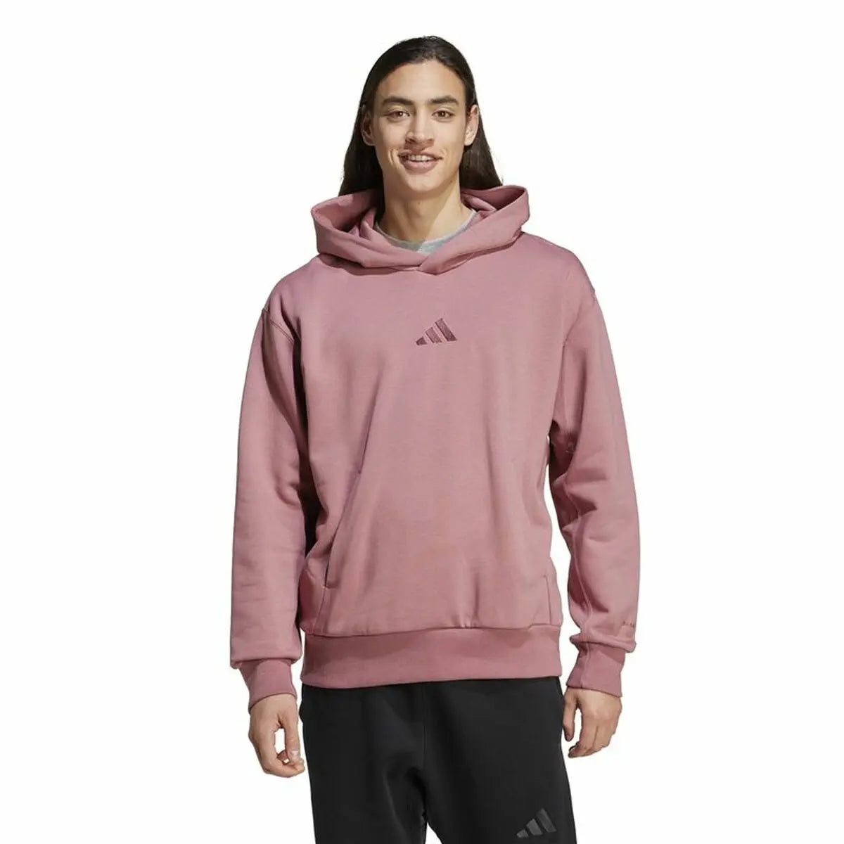 Men’s Hoodie Adidas All Szn Fleece Hoodie Pink-2