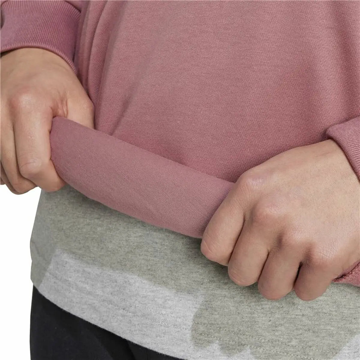 Men’s Hoodie Adidas All Szn Fleece Hoodie Pink-4