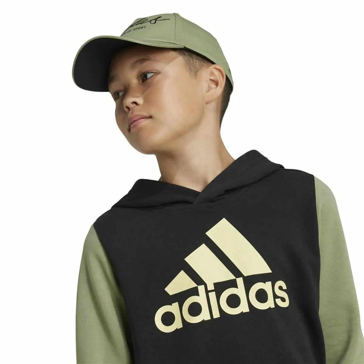 Men’s Hoodie Adidas Essentials Green-3