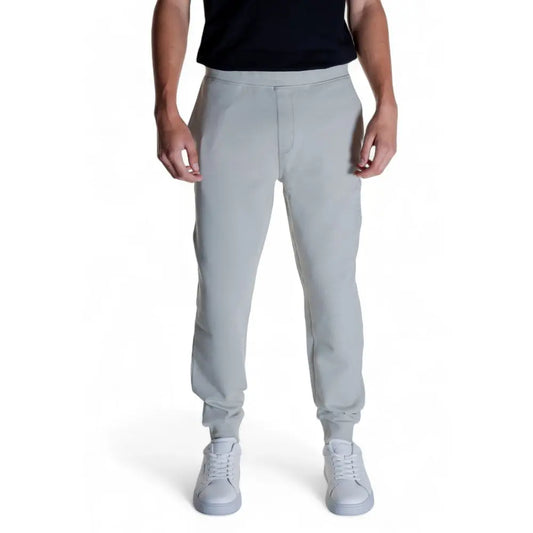 Calvin Klein Graue Baumwoll-Jogginghose (Trainingshose) Calvin Klein