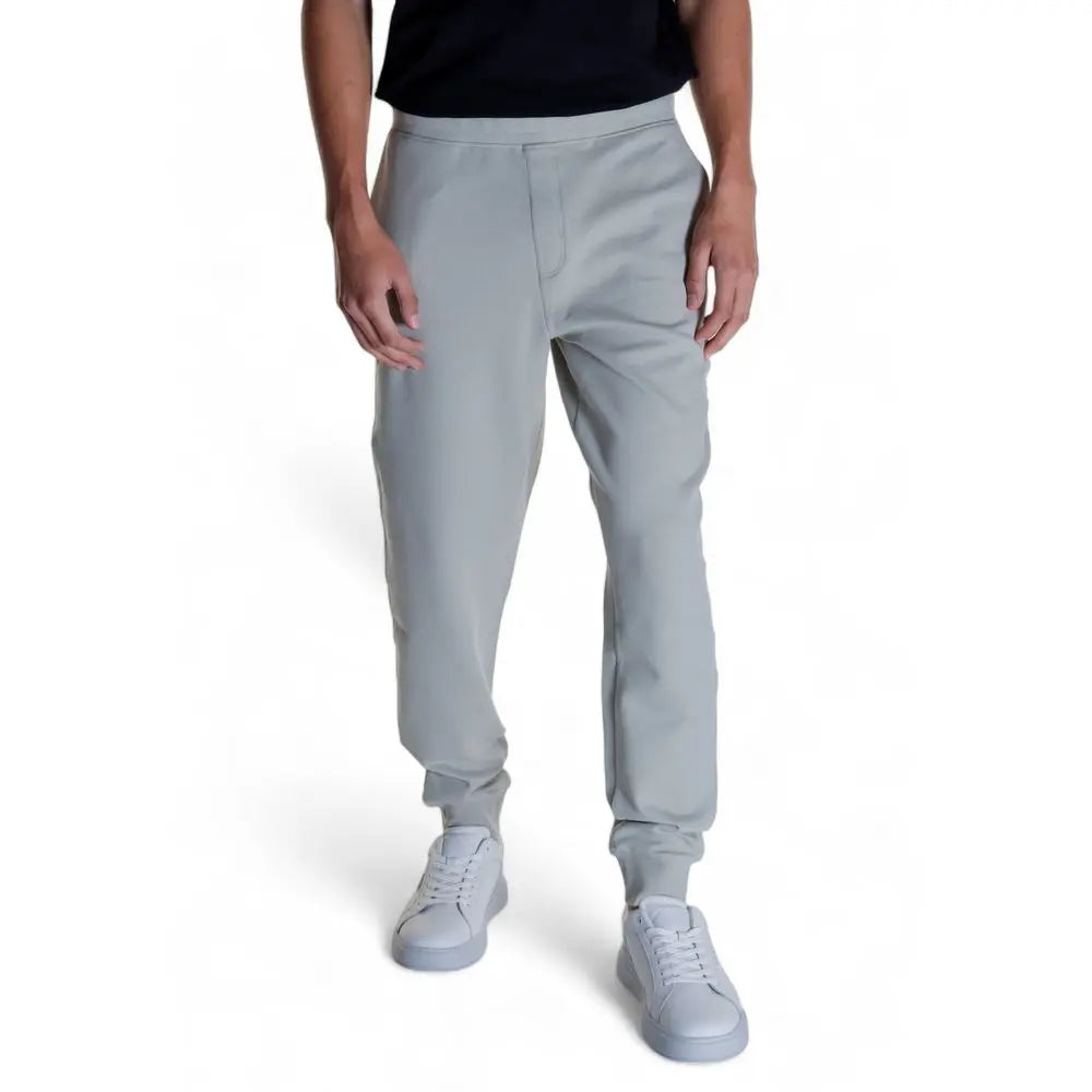 Calvin Klein Graue Baumwoll-Jogginghose (Trainingshose) Calvin Klein