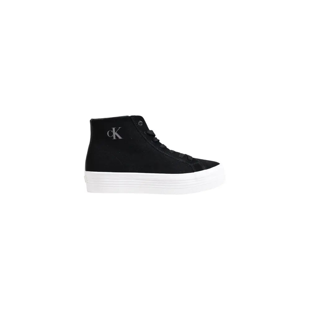 Calvin Klein Jeans Schwarzer Wildleder Sneaker Calvin Klein Jeans