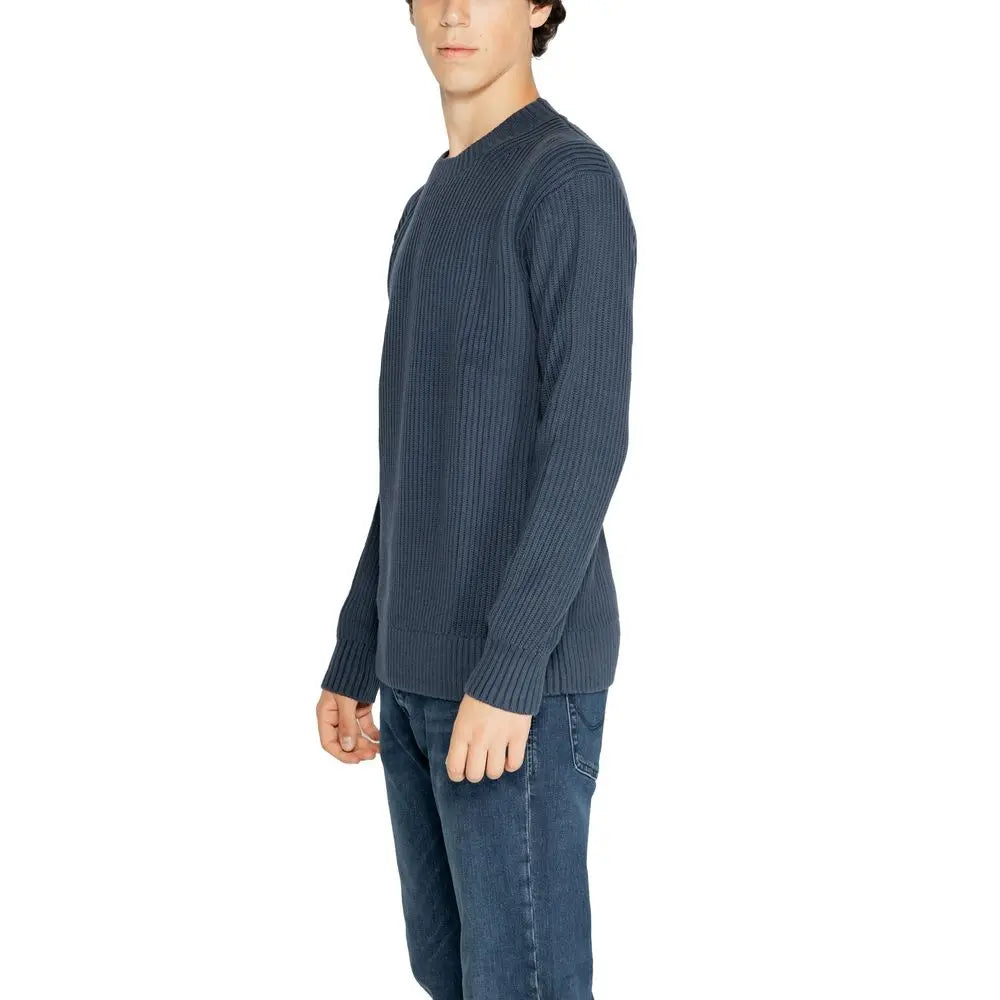 Calvin Klein Jeans Schwarzer Pullover aus Bio-Baumwolle Calvin Klein Jeans