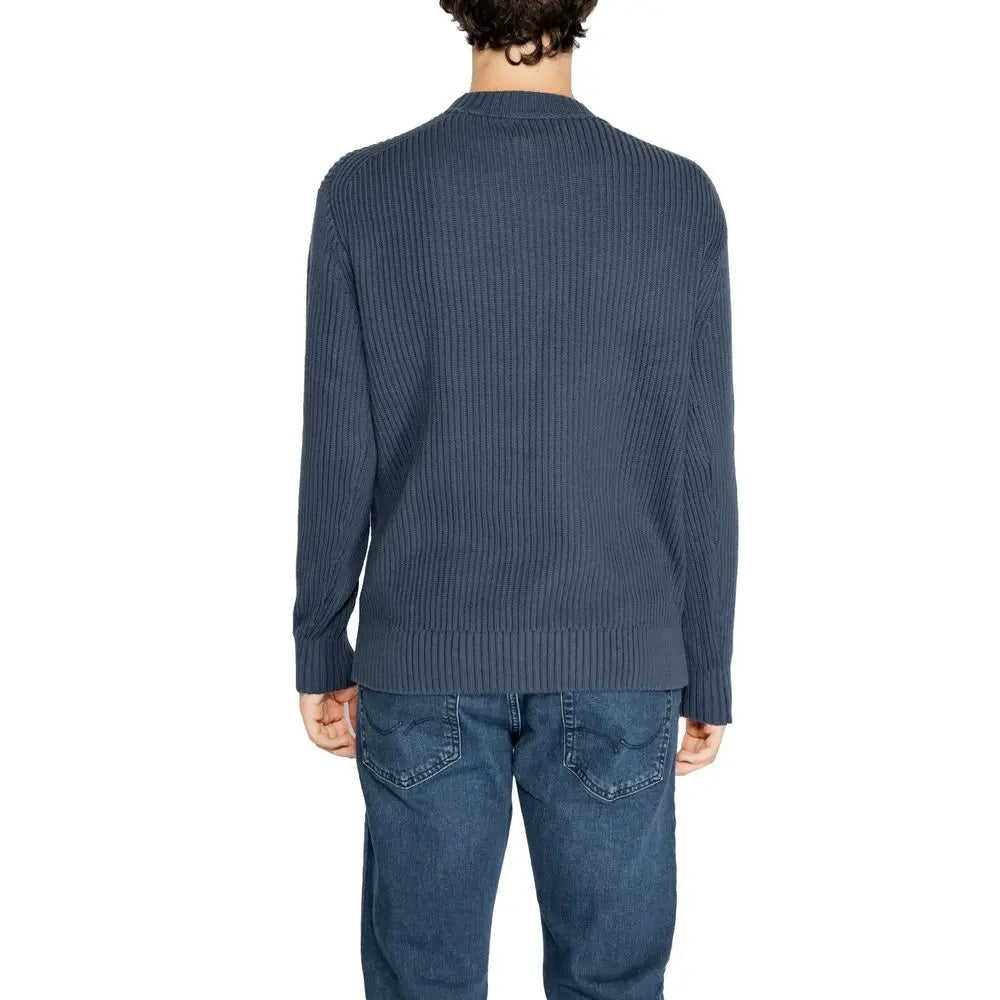 Calvin Klein Jeans Schwarzer Pullover aus Bio-Baumwolle Calvin Klein Jeans