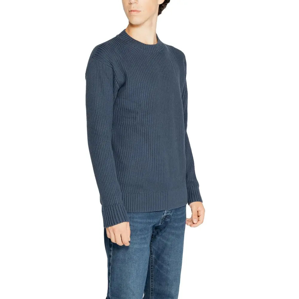 Calvin Klein Jeans Schwarzer Pullover aus Bio-Baumwolle Calvin Klein Jeans