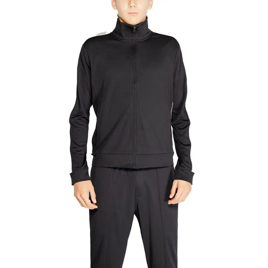 Calvin Klein Sport Schwarzes Sweatshirt aus recyceltem Polyester Calvin Klein Sport