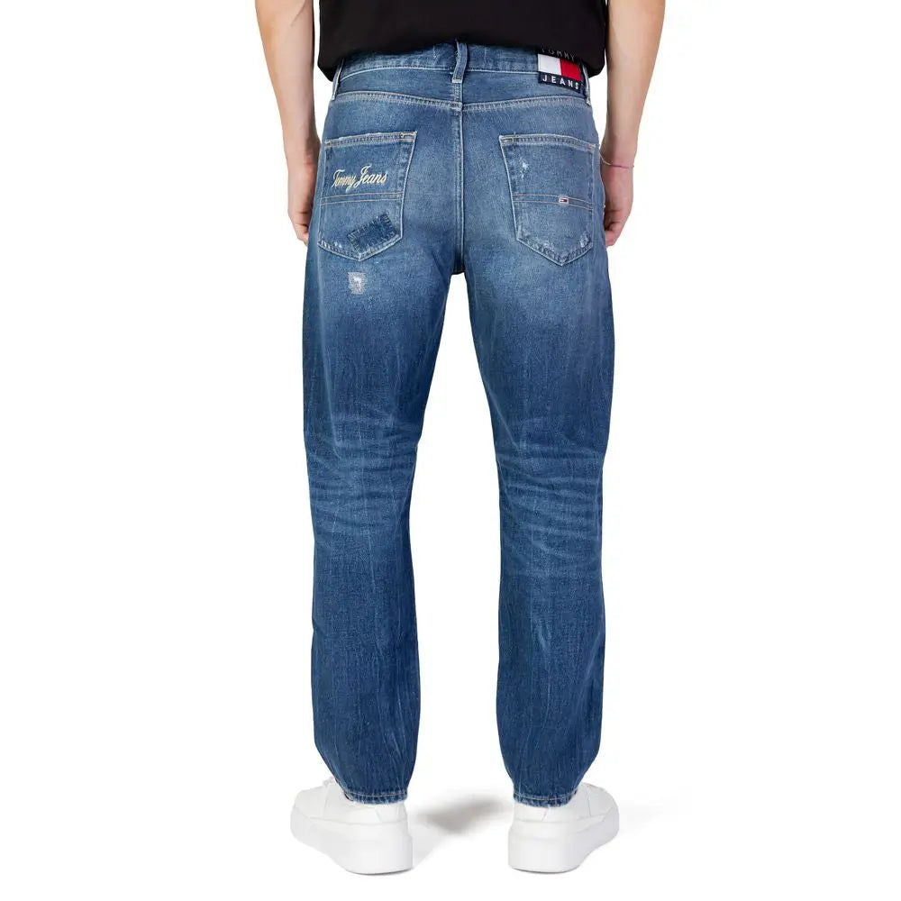 Tommy Hilfiger Jeans Blaue Slim-Fit-Jeans aus Baumwolle Tommy Hilfiger Jeans