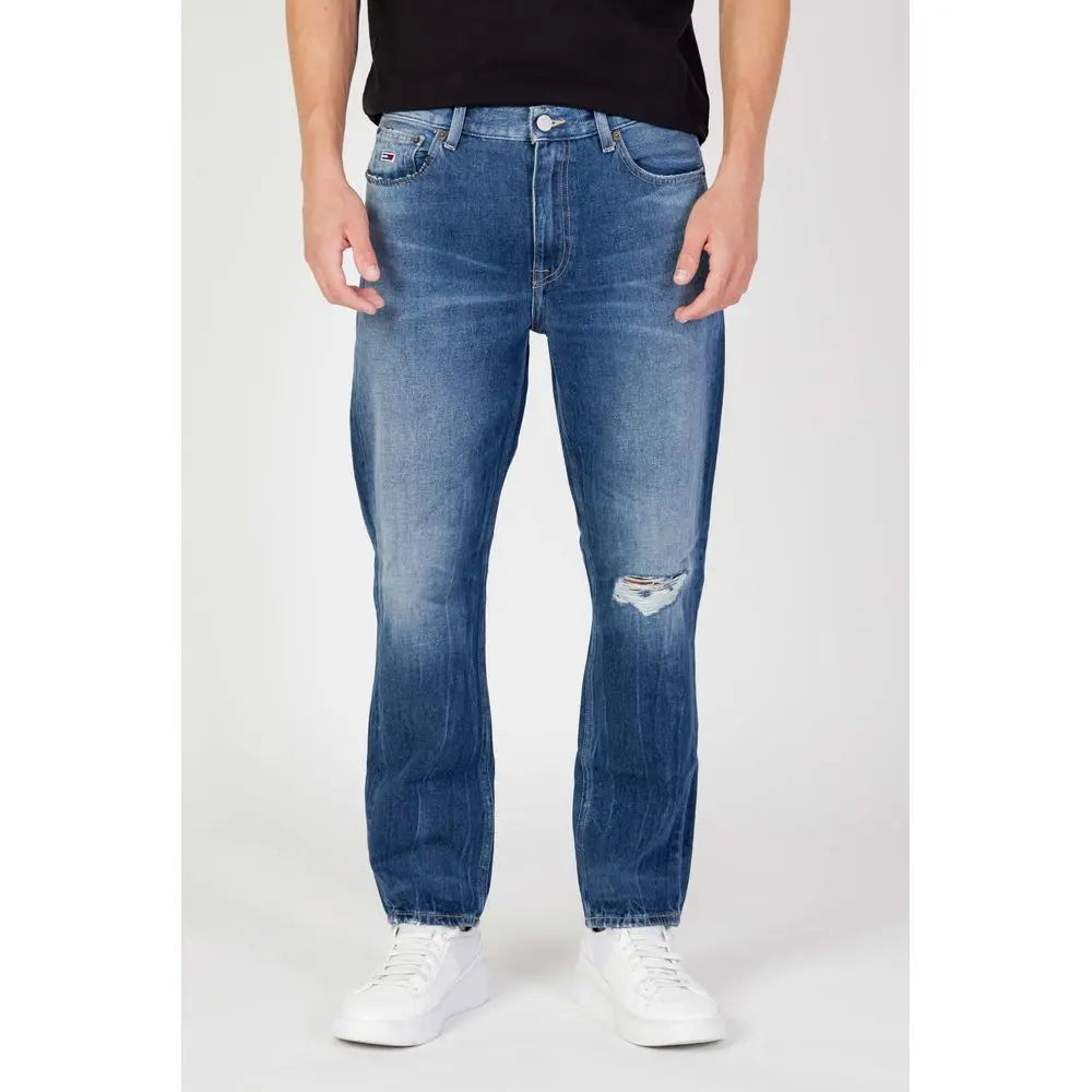 Tommy Hilfiger Jeans Blaue Slim-Fit-Jeans aus Baumwolle Tommy Hilfiger Jeans