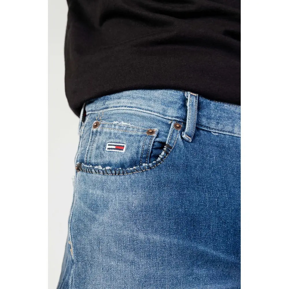 Tommy Hilfiger Jeans Blaue Slim-Fit-Jeans aus Baumwolle Tommy Hilfiger Jeans