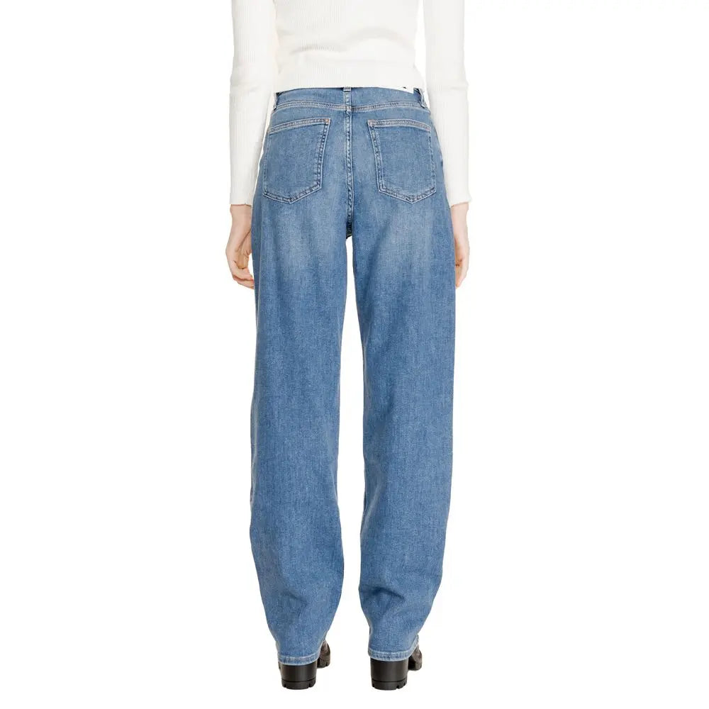 Calvin Klein Jeans Blaue Baumwoll-Jeans mit Relaxed Fit Calvin Klein Jeans