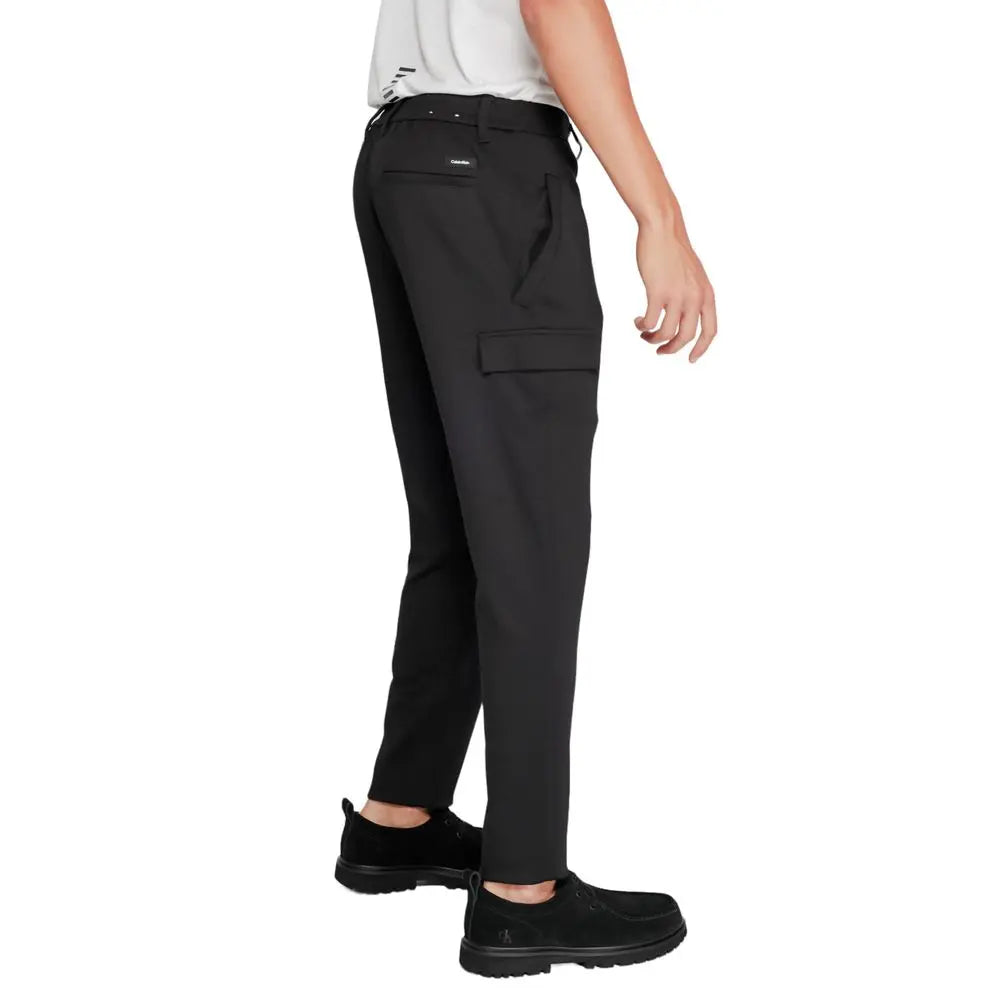 Calvin Klein Schwarze Trainingshose aus recyceltem Polyester Calvin Klein