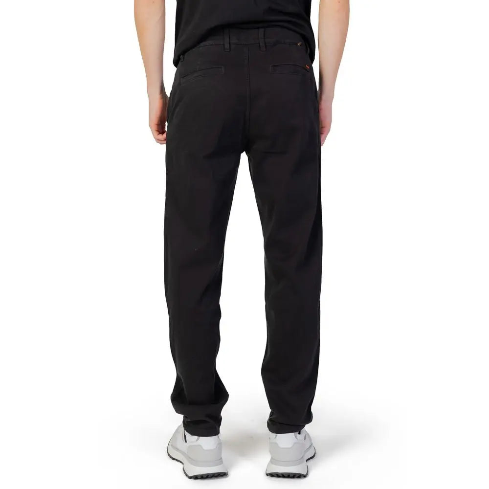 Hugo Boss Schwarze Baumwollhose Hugo Boss