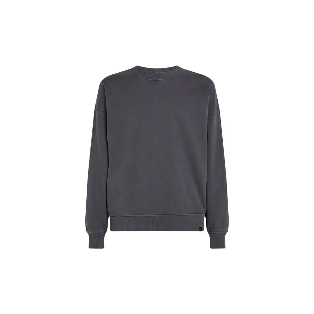 Calvin Klein Jeans Graues Baumwoll-Sweatshirt Calvin Klein Jeans